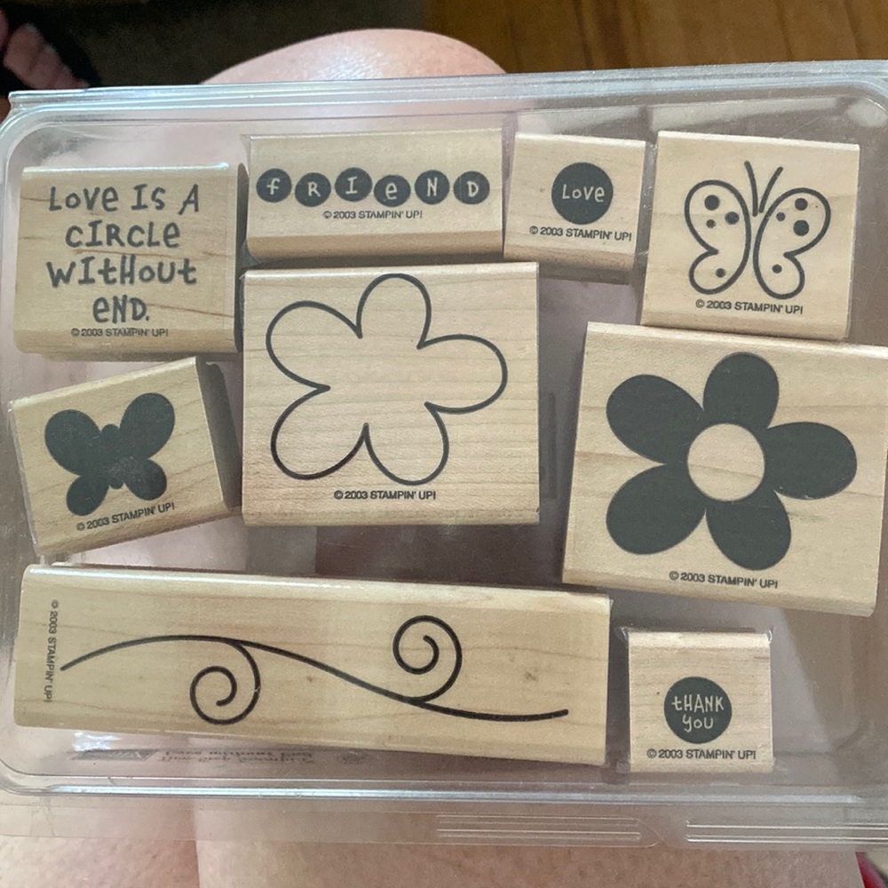 Stampin up! “Love Without End” set